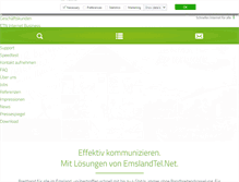 Tablet Screenshot of emslandtel.net